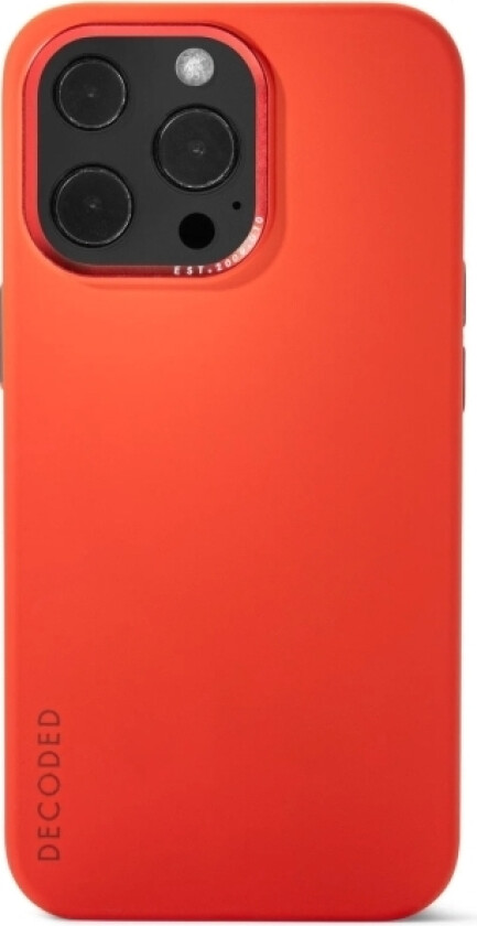 Silicone Back Cover, Etui, Apple, Iphone 13 Pro Max, 17 Cm (6.69"), Rød