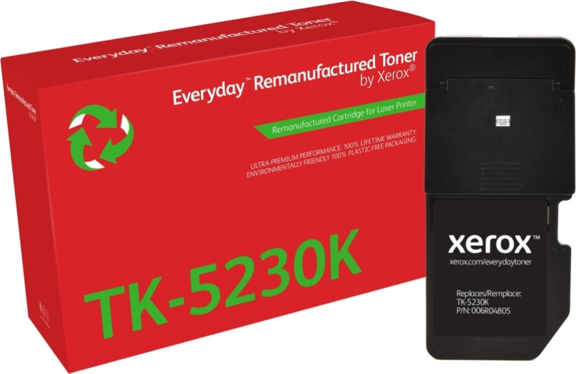 Everyday - Svart - Kompatibel - Boks - Gjenfabrikert - Tonerpatron (Alternativ For: Kyocera Tk-5230K) - Green World Alliance Returprogram