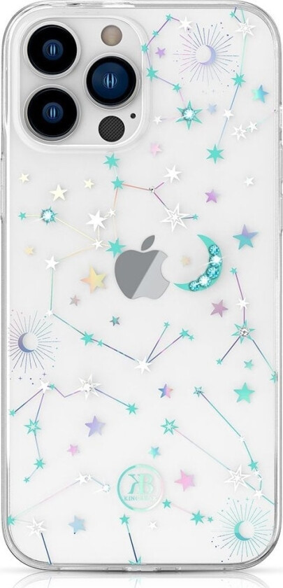 Lucky Series Iphone 13 Pro-Deksel Dekorert Med Originale Swarovski-Krystaller Gjennomsiktig (Zodiac)