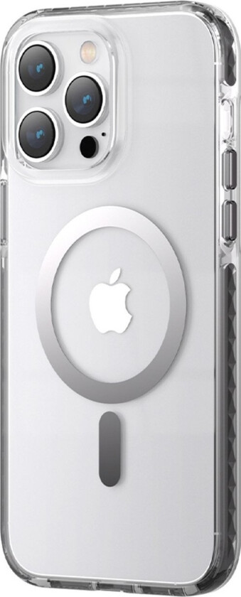Pqy Ice Crystal Series Magnetisk Deksel Til Iphone 14 Plus Magsafe Grå