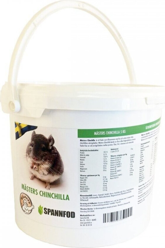 Bilde av Chinchillapellets (5 kg)
