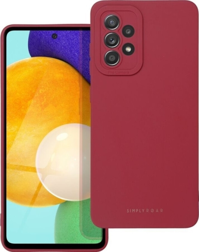 Roar Roar Luna-Deksel - Til Samsung Galaxy A52 5G / A52 Lte (4G) / A52s 5G Rød