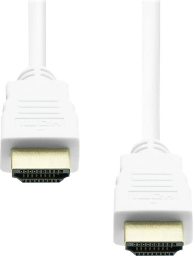 Bilde av Proxtend - Hdmi-Kabel - Hdmi Hann Til Hdmi Hann - 50 Cm - Hvit - 4K 30Hz Støtte