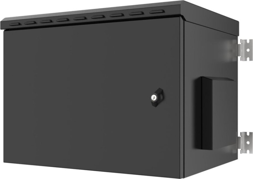 By Logon - Rack Skap - 60 X 45 - Veggmonterbar - Svart, Ral 9005 - 7U - 19"