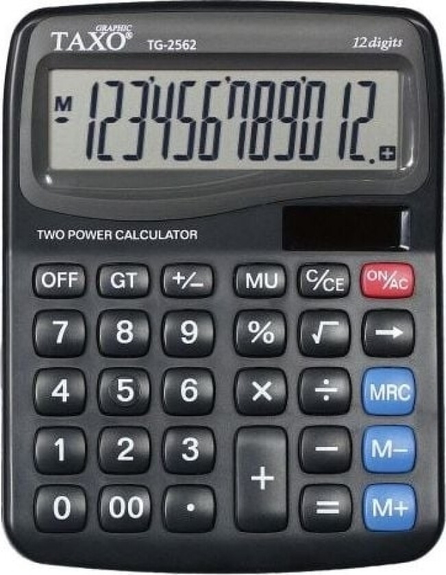 Kalkulator Titanum Kalkulator Taxo Tg-2562 Czarny Titanum