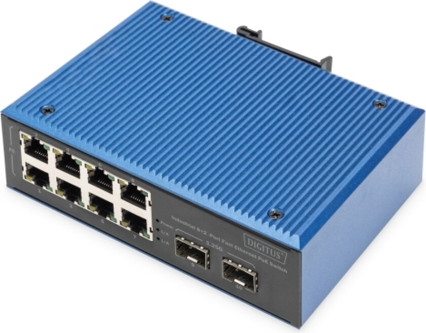 Dn-651147, Uhåndtert, Fast Ethernet (10/100), Full Tosidig, Strøm Over Ethernet (Poe)