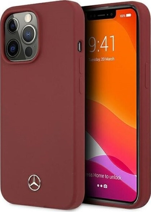 Mehcp13lsilre Iphone 13 Pro / 13 6,1" Czerwony/Red Hardcase Silicone Line