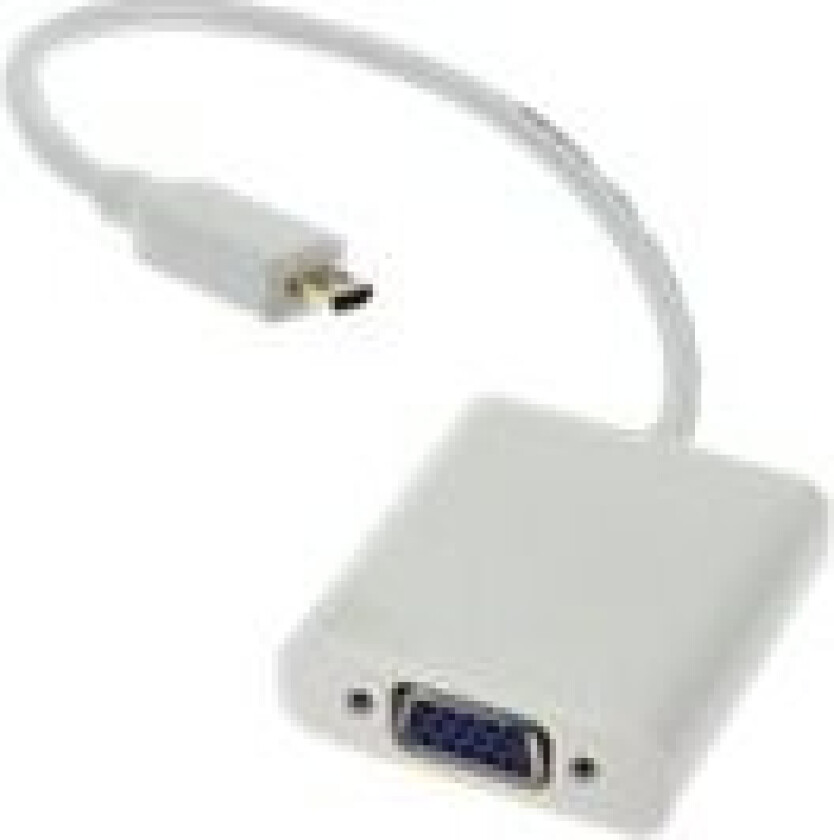 Microconnect - Adapterkabel - Hd-15 (Vga) Med Mikro Hdmi-Kabel - 25 Cm