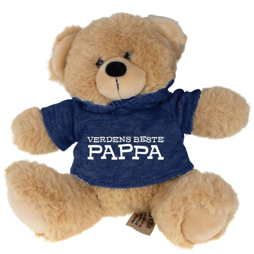 Bilde av Bamse hettegenser Verdens beste Pappa 13cm