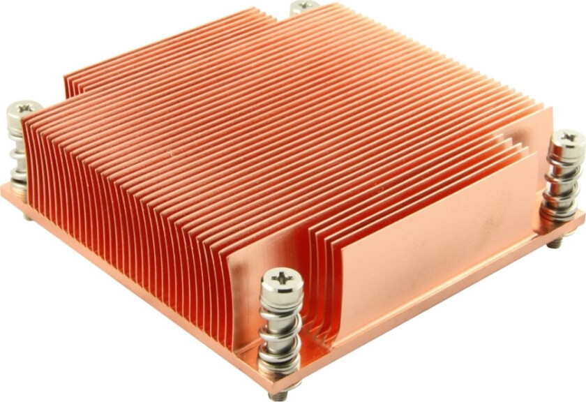 Inter-Tech R-1 - Prosessorkjøler - (For: Lga2011) - Kobber - 1U