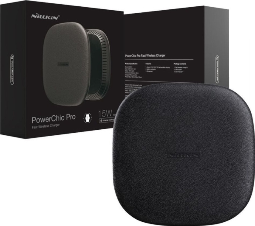 Nillkin Powerchic Pro Fast Trådløs Lader Induktiv 2 A (Ad001193)
