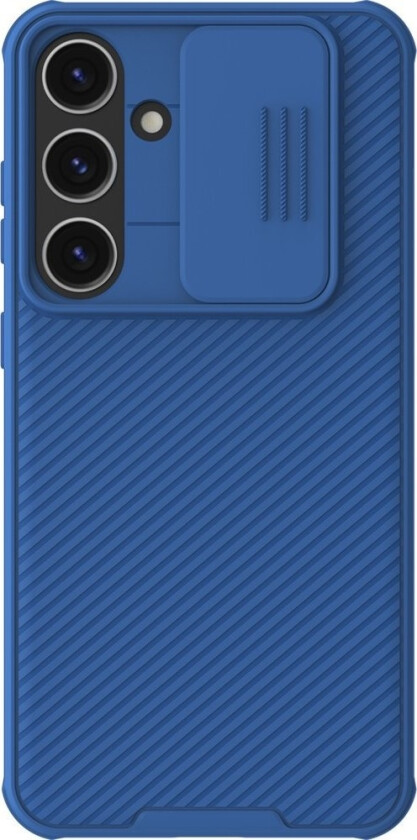 Nillkin Camshield Pro Pansret Deksel Med Kameradeksel Til Samsung Galaxy S24 - Blå