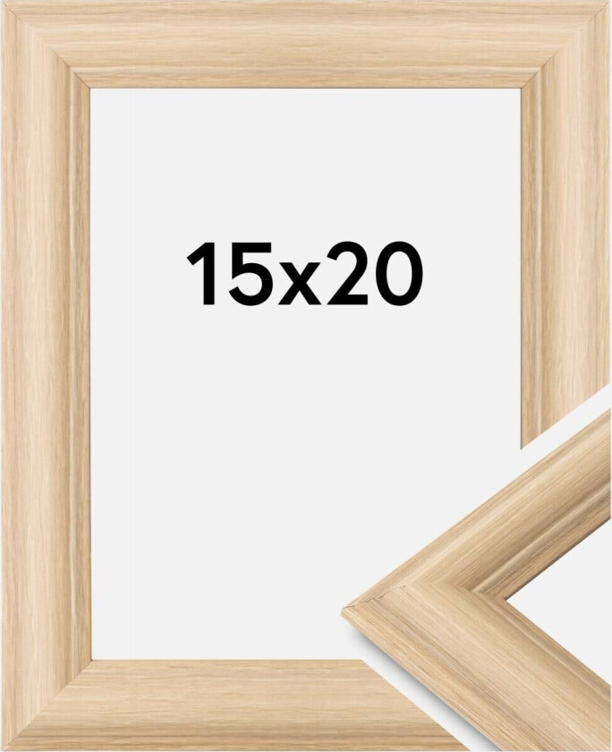 Ramme Västkusten Akrylglass Ek 15x20 Cm