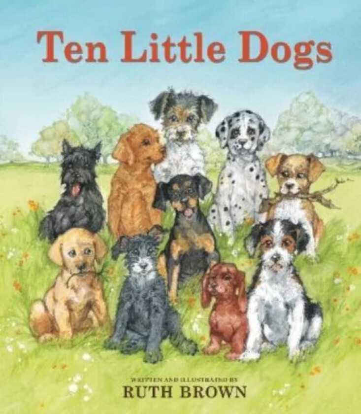 Ten Little Dogs av Ruth Brown