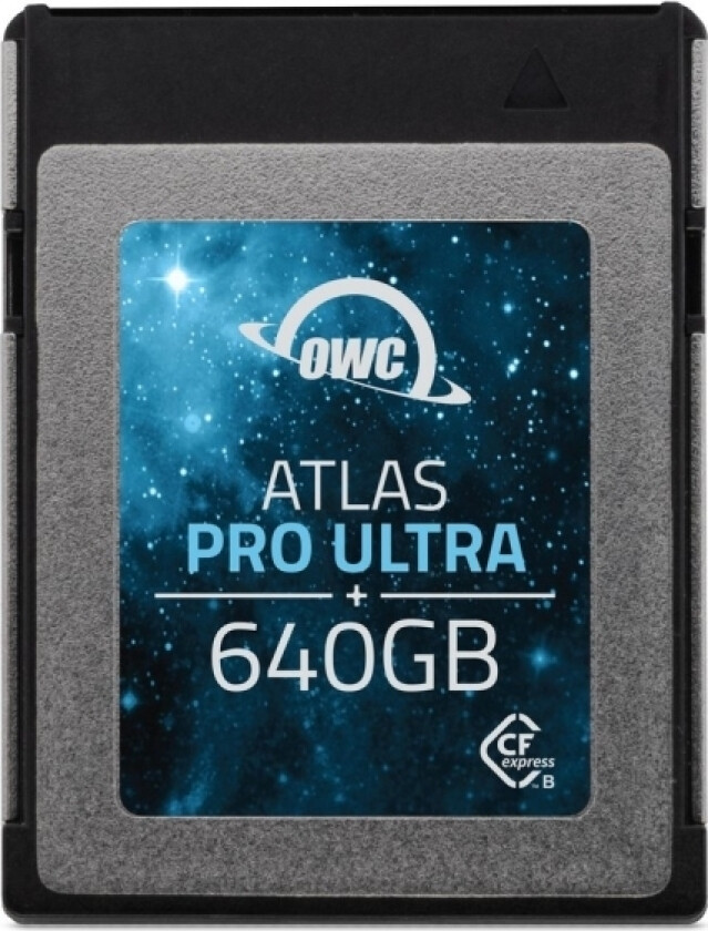 Owc Atlas Pro Ultra, 640 Gb, Cfexpress, 1740 Mb/S, 1527 Mb/S