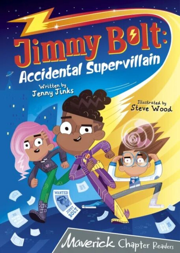 Jimmy Bolt: Accidental Super Villain av Jenny Jinks