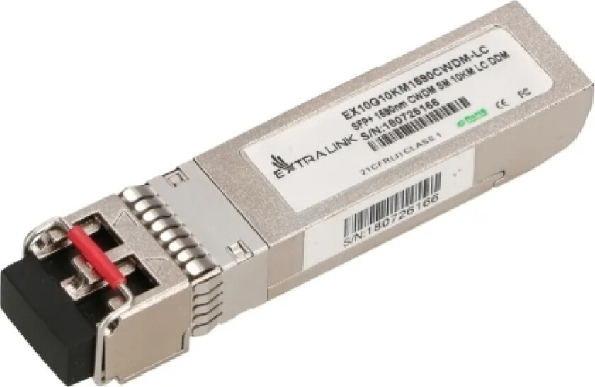 Extralink - Sfp+ Transceivermodul - Cwdm - Lc-Enkeltmodus - Opp Til 10 Km - 1590 Nm