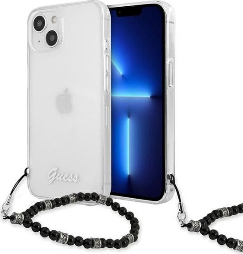 Guhcp13mkpsbk Iphone 13 6,1" Transparent Hardcase Black Pearl