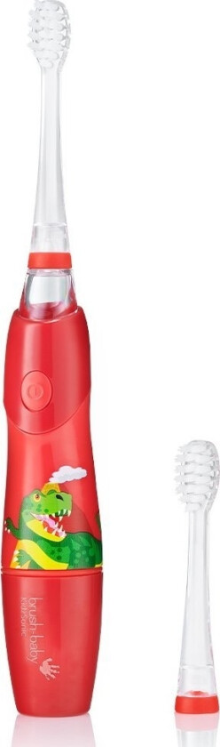Børste-Baby Kidzsonic Dinosaur Rød