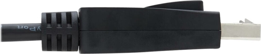 Eaton Tripp Lite Series Displayport 1.4 Cable With Latching Connectors, 8K (M/M), Black, 10 Ft. (3.1M) - Displayport-Kabel - Displayport (Hann) Til D