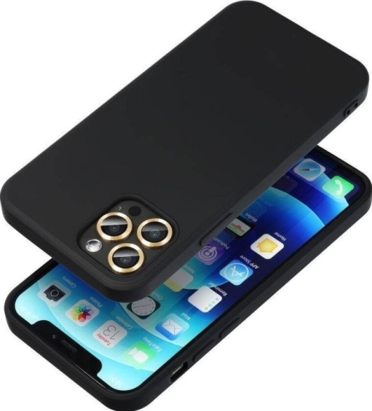 Forcell Etui Futera Forcell Silicone Lite Do Iphone 13 Pro Czarny Case
