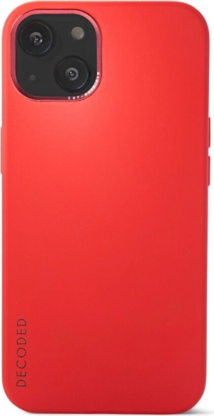 Silicone Back Cover, Etui, Apple, Iphone 13, 15,4 Cm (6.06"), Rød