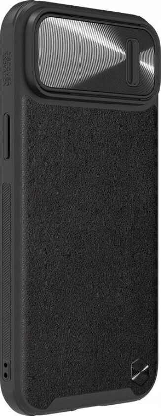 Deksel Nillkin Camshield Leather S Deksel Iphone 14 Deksel Med Kameradeksel Svart