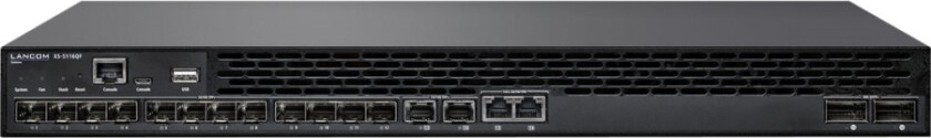 Lancom Xs-5116Qf - Switch - L3 - Styrt - 12 X 1 Gigabit / 10 Gigabit Sfp+ + 2 X Combo 1/2.5/5/10 Gigabit Ethernet / 1/10 Gigabit Sfp+ + 2 X 40 Gigabi