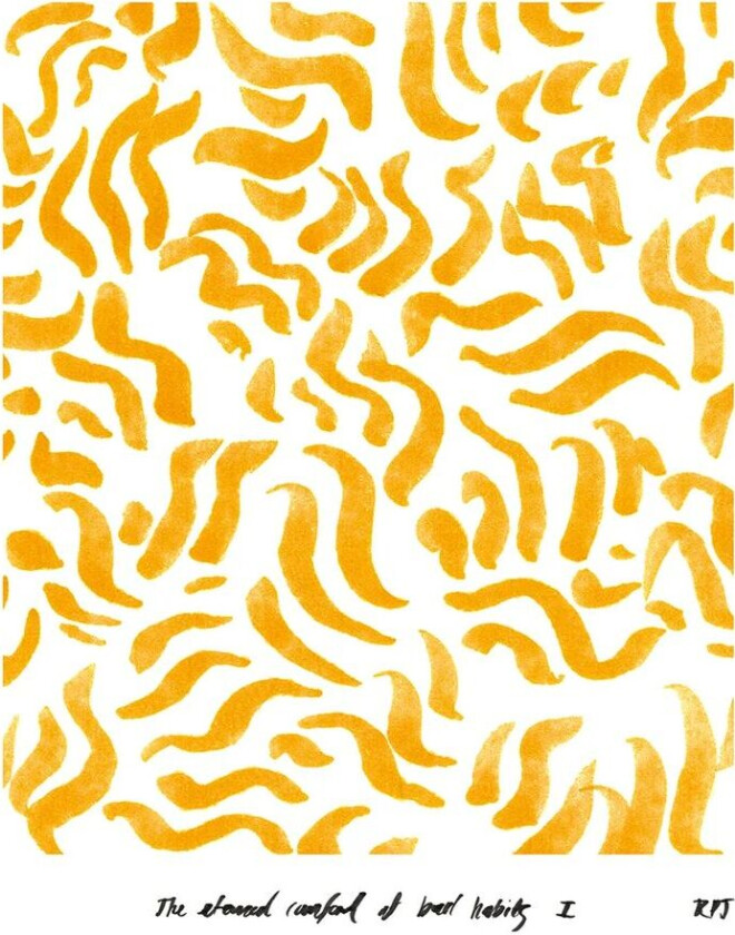 Comfort – Yellow plakat 50 x 70 cm