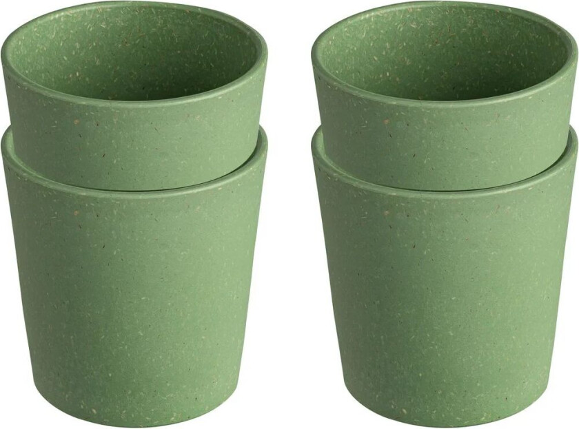 Connect kopp S 19 cl 4-pakning Nature leaf green