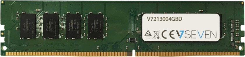- Ddr4 - Modul - 4 Gb - Dimm 288-Pin - 2666 Mhz / Pc4-21300 - Cl19 - 1.2 V - Ikke-Bufret - Ikke-Ecc