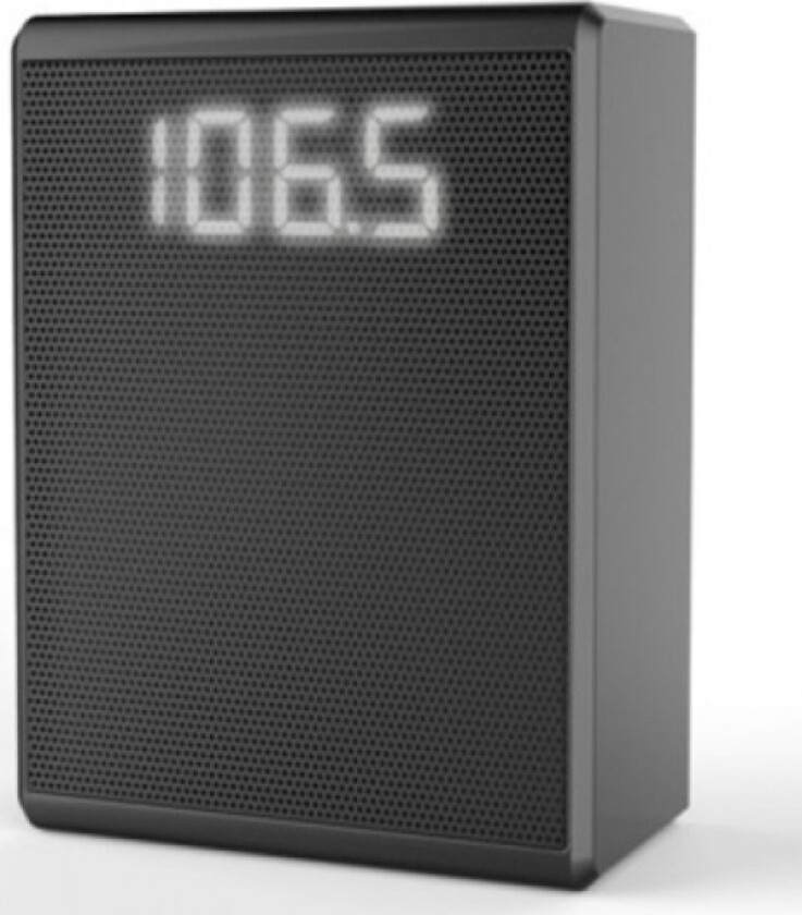 Radio Art Radio Fm Bs-817 B Digitalt Display Led Sort Art Bluetooth Funksjon