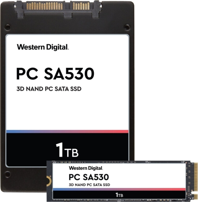 Wd Pc Sa530 - Ssd - 1 Tb - Intern - 2.5" - Sata 6Gb/S