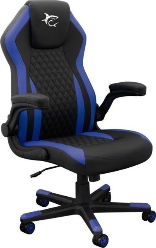 aidim Kd White Shark Dervish Gaming Chair, Juoda-Mlyna