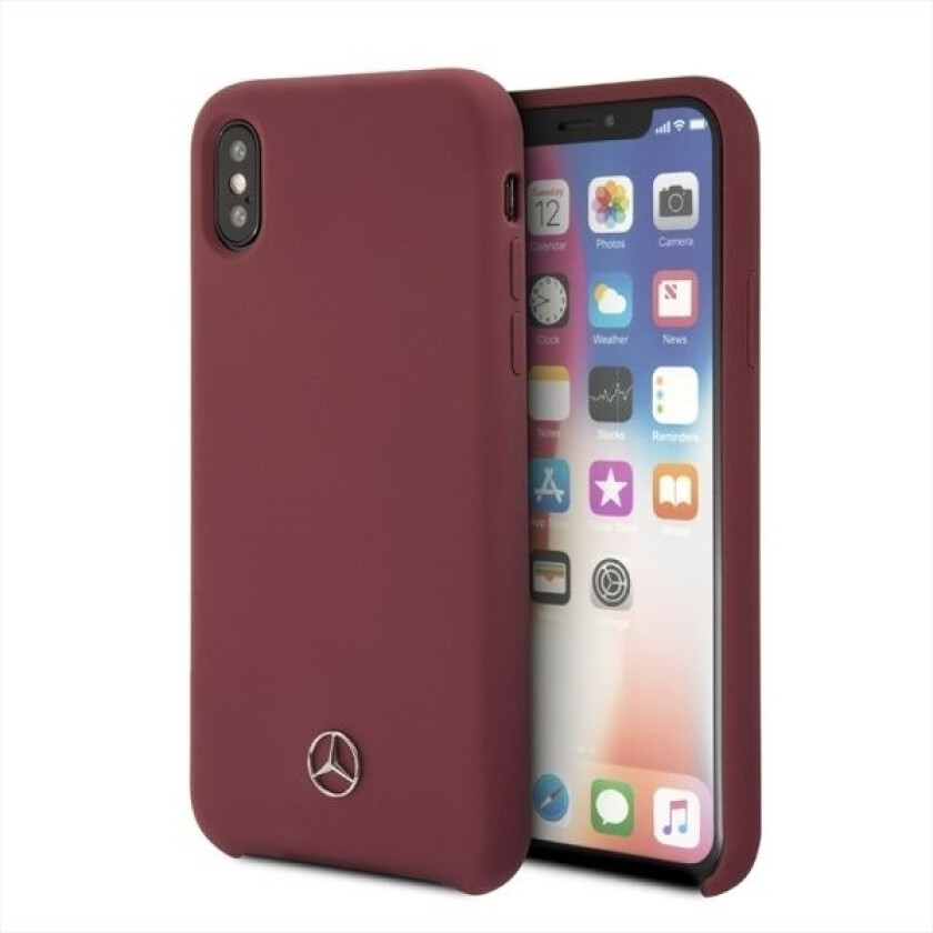 Dklas Mercedes Mehcpxsilre Iphone X/ Xs Hard Case Raudona/Red