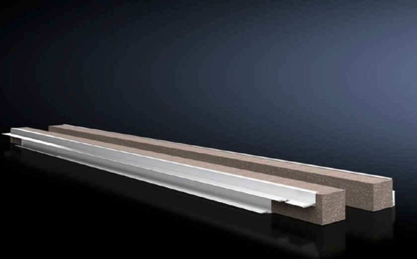 Bilde av Vx 8618.811, Kabelkanal, Grå, Aluminium, Ip55, 800 Mm, 2 Stykker