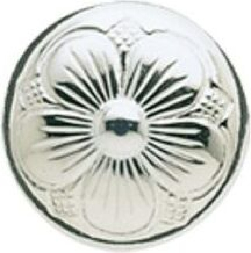 Knapp Agder i 830 hvitt sølv, 15 mm