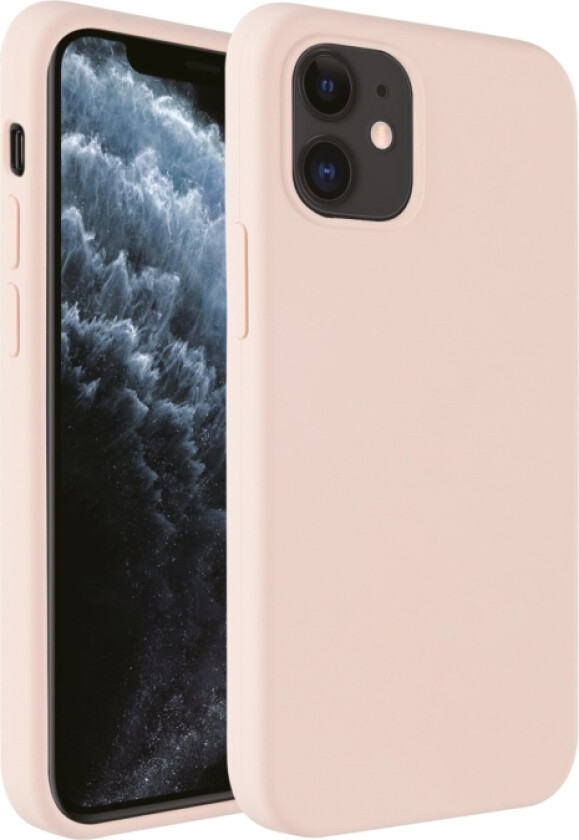 Hype - Baksidedeksel For Mobiltelefon - Silikon - Rosa Sand - For Apple Iphone 12 Mini