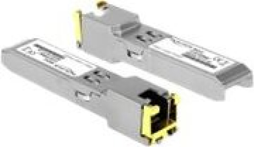Delock - Sfp (Mini-Gbic) Transceivermodul - 1Gbe - 10Base-T, 100Base-Tx, 1000Base-T - Rj-45