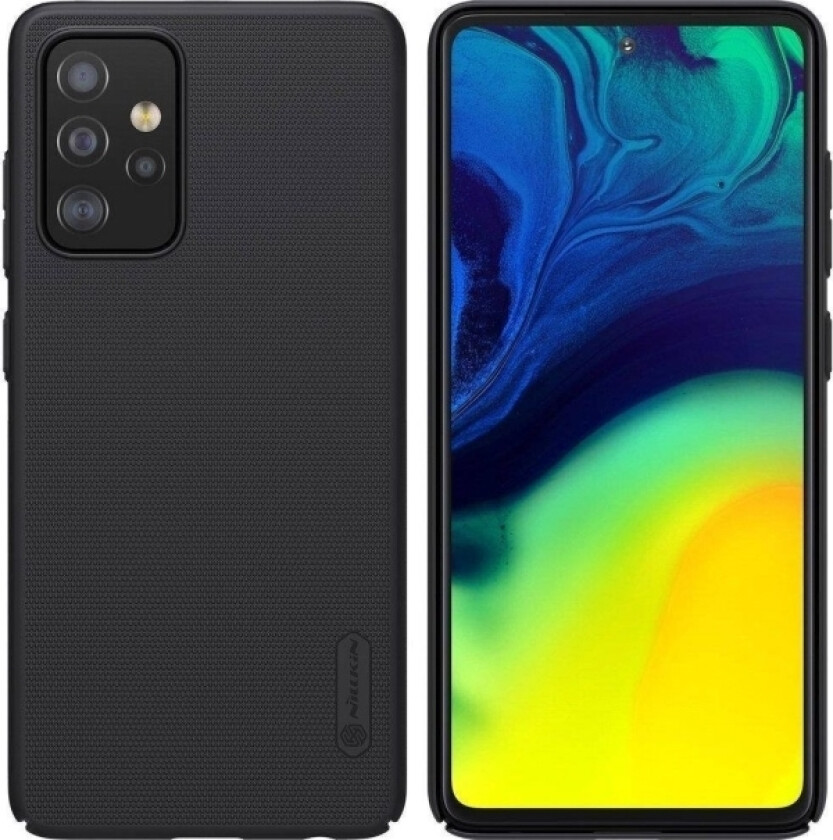 Nillkin Super Frosted Bakdeksel Til Samsung Galaxy A52/A52 5G/A52s Svart
