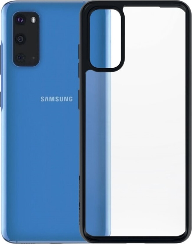 Panzerglass Clearcase - Black Edition - Baksidedeksel For Mobiltelefon - Herdet Glass, Termoplast-Polyuretan (Tpu) - Svart, Blank - For Samsung Galax