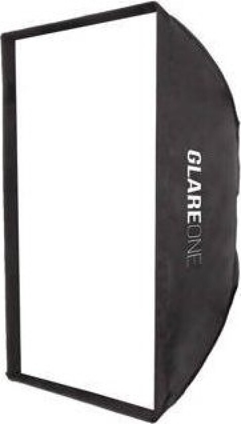 Glareone Rektangulær Softbox Glareone Strappo 80X120 Cm - Bowens Montering