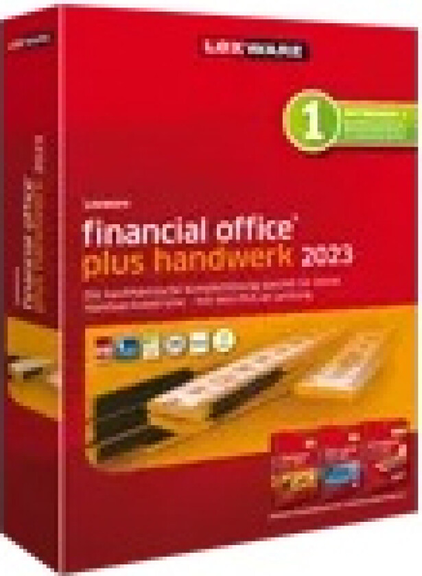 Financial Office Plus Handwerk 2023, Accounting, 1 Lisenser, Elektronisk Programvarenedlasting (Esd), Tysk, 1 Lisenser, 1 År