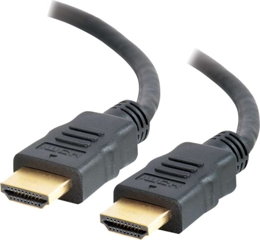 C2g 15Ft 4K Hdmi Cable With Ethernet - High Speed Hdmi Cable - M/M - Hdmi-Kabel Med Ethernet - Hdmi Hann Til Hdmi Hann - 4.57 M - Skjermet - Svart