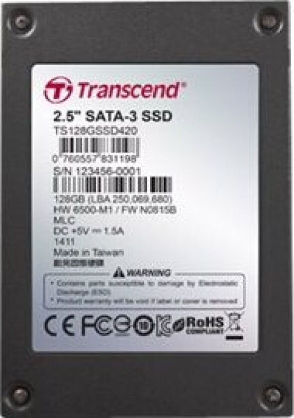 Ssd420i Industrial - Ssd - 64 Gb - Intern - 2.5" - Sata 6Gb/S