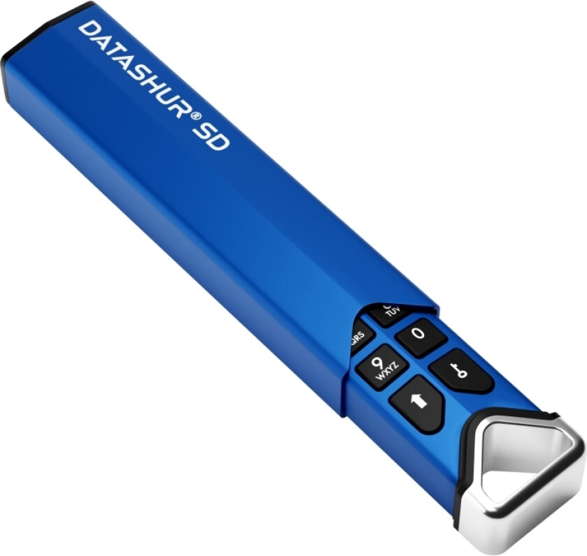 Istorage Datashur Sd - Usb Flash Drive With Built-In Microsd Card Reader - Kryptert - Usb-C 3.2 Gen 1