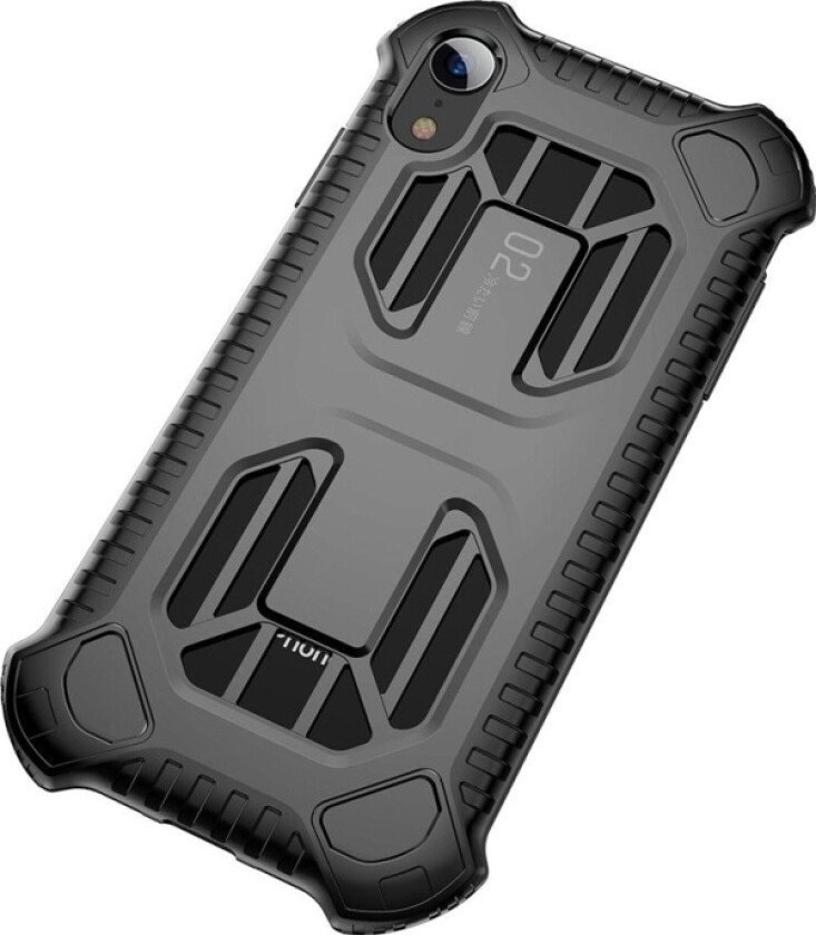 Cold Front Cooling Case Slitesterk Deksel Med Ventilasjonshull For Apple Iphone Xr Svart (Wiapiph61-Lf01) Universal