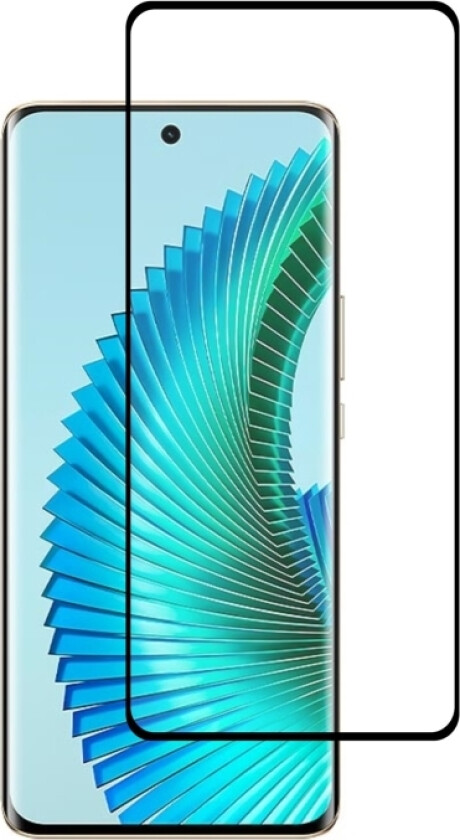 - Skjermbeskyttelse For Mobiltelefon - Full Deksel - Glass - Rammefarge Svart - For Honor Magic 6 Lite