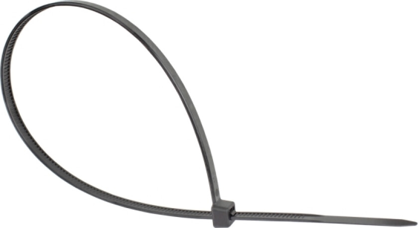 Kab-25S48, Frigjørbart Buntebånd, Nylon, Sort, 2 - 65 Mm, -40 - 85 °C, 25 Cm