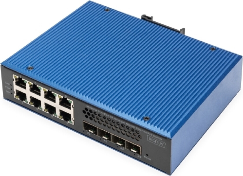 Dn-651161, Håndtert, L2/L3, Gigabit Ethernet (10/100/1000), Full Tosidig, Strøm Over Ethernet (Poe)